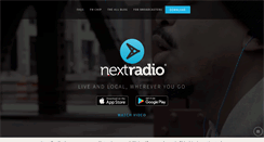 Desktop Screenshot of nextradioapp.com